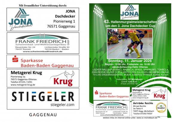 Spielplan Vorderseite